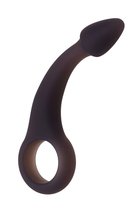 Анальный стимулятор Micro PISTON - 13,6 см, цвет черный - Seven Creations