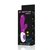 Лиловый вибратор Snappy с клиторальным отростком - 19,5 см, цвет фиолетовый - Baile
