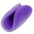 Фиолетовый рельефный мастурбатор Spiral Grip, цвет фиолетовый - California Exotic Novelties