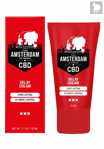 Крем-пролонгатор CBD from Amsterdam Delay Cream - 50 мл. - HOT