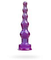 Фиолетовая анальная ёлочка SpectraGels Purple Anal Tool - 17,5 см, цвет фиолетовый - Doc Johnson