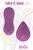 Фиолетовые вагинальные виброшарики Era с пультом ДУ, цвет фиолетовый - Lola Toys