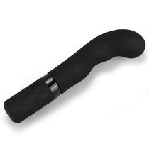 Черный вибромассажер O-Sensual G Intru - 15,24 см., цвет черный - LoveToy