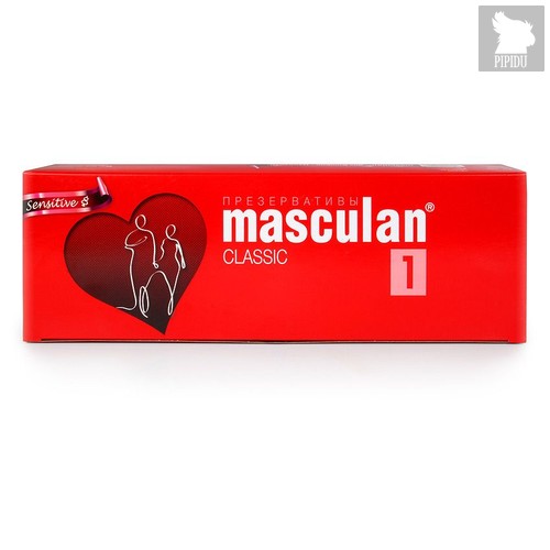 Нежные презервативы Masculan Classic 1 Sensitive - 150 шт. - Masculan