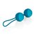 Вагинальные шарики дуэт Mini Stella II, цвет голубой - Jopen