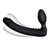 Черный безремневой страпон с вибрацией - 20,3 см., цвет черный - Pegasus