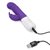 Фиолетовый массажер для G-точки Slim Shaft thrusting G-spot Rabbit - 23 см., цвет фиолетовый - Rabbit Essentials