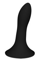 Черная анальная пробка двойной плотности Hitsens 5 - 12,9 см., цвет черный - Adrien Lastic