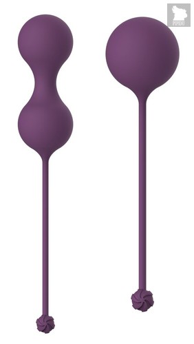 Набор фиолетовых вагинальных шариков Love Story Carmen, цвет фиолетовый - Lola Toys