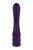 Фиолетовый вибратор с клиторальным стимулятором Nalone PureX2 - 20,7 см., цвет фиолетовый - Nalone