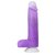 Фиолетовый вибратор-реалистик Encore 8 Inch Vibrating Dildo - 21,6 см., цвет фиолетовый - Blush Novelties