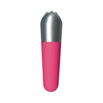 Розовый мини-вибратор Funky Vibrette - 11 см