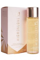 Массажное масло с ароматом белого шоколада High On Love White Chocolate Massage Oil - 120 мл. - High on love