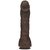 Фаллоимитатор-насадка для страпона Принц Prince Yahshua ULTRASKYN™ 10.5”, цвет коричневый - Doc Johnson