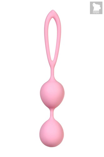 Розовые вагинальные шарики Lotus, цвет розовый - Eromantica