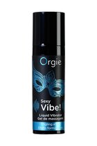 Гель для массажа ORGIE Sexy Vibe Liquid Vibrator с эффектом вибрации - 15 мл. - Orgie