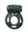 эрекционное кольцо с вибрацией Rings Axle-pin, цвет черный - Lola Toys