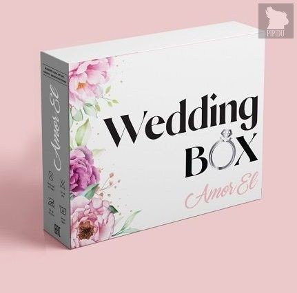 Свадебный набор эротического белья Wedding Box, цвет белый, S-L - Amor el