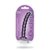 Фиолетовый фаллоимитатор Beaded G-Spot - 17 см., цвет фиолетовый - HOT