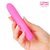 Розовый классический перезаряжаемый мини-вибратор - 12 см., цвет розовый - Bior toys
