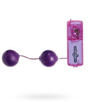 Вагинальные шарики Jelly с вибрацией, цвет фиолетовый - Seven Creations