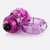 Фиолетовое эрекционное виброкольцо OWOW PURPLE, цвет фиолетовый - Screaming O