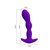 Фиолетовый анальный стимулятор простаты с вибрацией Yale - 14,5 см., цвет фиолетовый - Baile