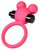 Розовое виброкольцо на пенис A-Toys, цвет розовый - Toyfa