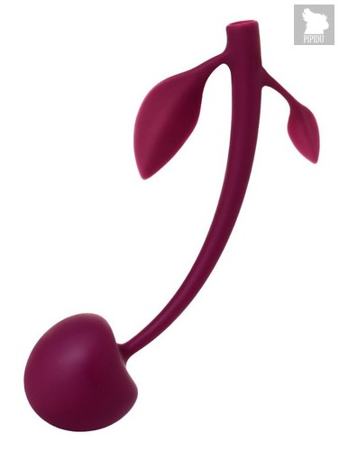 Бордовая вагинальная вишенка WILD CHERRY - 14,5 см, цвет бордовый - Jos