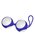 Вагинальные шарики Chrystalino Ben Wa Medium White SH-CHR023WHT - Shots Media