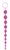Фиолетовая анальная цепочка ORIENTAL JELLY BUTT BEADS 10.5 PURPLE - 26,7 см, цвет фиолетовый - Nanma (NMC)