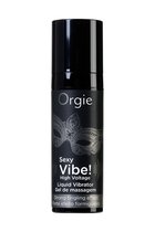 Гель для массажа ORGIE Sexy Vibe High Voltage с эффектом вибрации - 15 мл. - Orgie
