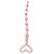 Розовая анальная цепочка REE SEDUCE PINK - 32 см, цвет розовый - Ree