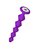 Анальная Цепочка с Кристаллом Emotions Buddy Purple 1400-03lola, цвет фиолетовый - Lola Toys