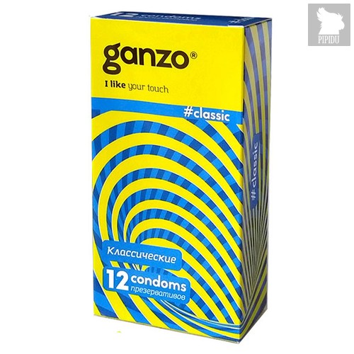 Презервативы Ganzo Classic №3, 12 шт. - Ganzo