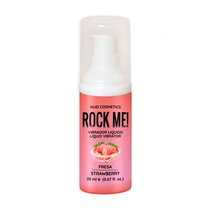 Жидкий вибратор Nuei Rock Me! с ароматом клубники - 20 мл. - Nuei Cosmetics