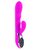 Перезаряжаемый вибромассажер с подогревом Crazy - 23 см, цвет фиолетовый - Baile