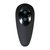 Черный вибростимулятор простаты Adam s Rotating P-spot Massager - 14,2 см., цвет черный - Adam & eve