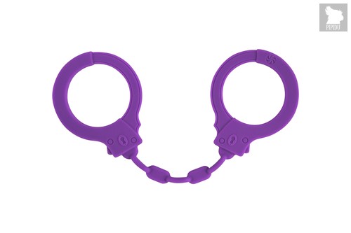 Силиконовые наручники Party Hard Suppression Purple 1167-02lola, цвет фиолетовый - Lola Toys