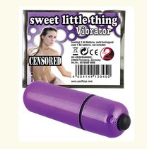 Фиолетовая вибропуля Sweet Little Thing - 7 см - ORION