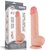 Телесный фаллоимитатор 9.5 Sliding Skin Dual Layer Dong - 24 см., цвет телесный - LoveToy