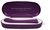 Фиолетовый вибромассажер для точки G Glimmer - 20,5 см., цвет фиолетовый - Shots Media