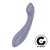 Фиолетовый вибромассажер G-Force - 19 см., цвет фиолетовый - Satisfyer