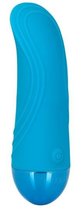 Голубой мини-вибратор Tremble Tickle - 12,75 см., цвет голубой - California Exotic Novelties