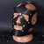 Чёрная кожаная маска РАБоСЕКС, цвет черный - Beastly (Бистли)