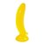 Фаллоимитатор на присоске Banana желтого цвета - 17,5 см., цвет желтый - Bioritm