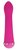 Розовый вибратор SPARKLE SUCCUBI BLISS CARESSING VIBE - 14,2 см., цвет розовый - Howells