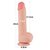 Телесный фаллоимитатор 9.5 Sliding Skin Dual Layer Dong - 24 см., цвет телесный - LoveToy