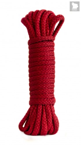 Веревка Bondage Collection Red - 3 м., цвет красный - Lola Toys