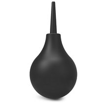 Черный анальный душ с обратным клапаном Non Return Valve Anal Douche, цвет черный - Nexus